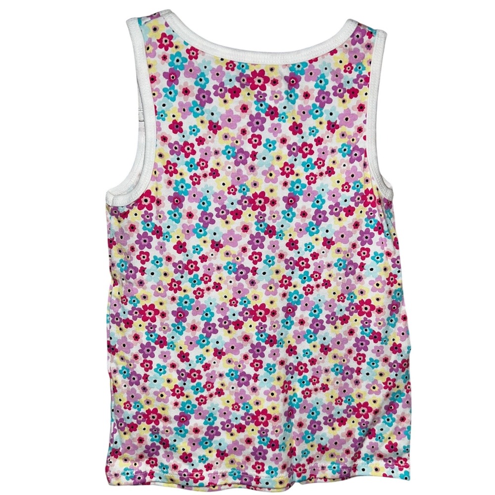 Garanimals Toddler Girls Floral Tank Top Multi Color Flower Print Size 5T - Picture 5 of 5